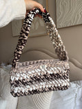 Large Hot Chocolate Shoulder Bag