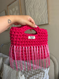 Fuchsia Tassel Mini