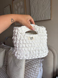 White Beaded Mini