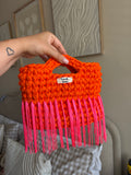 Orange Tassel Mini