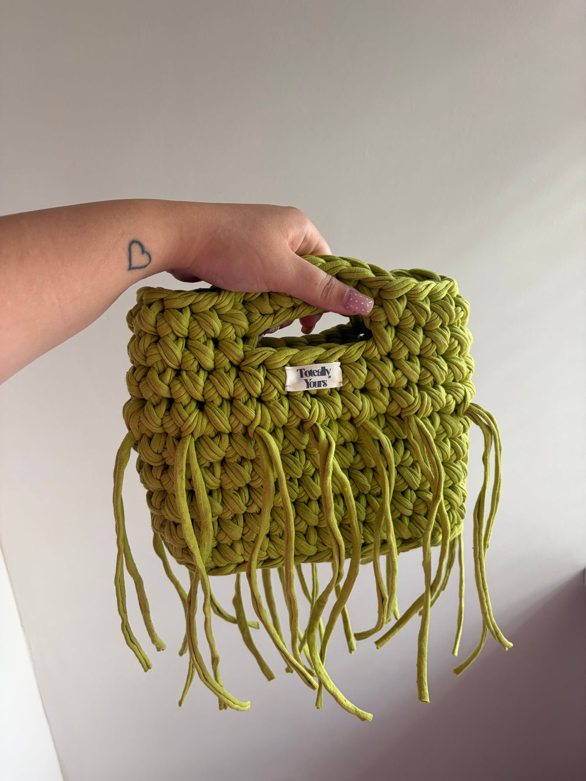 Lime Tassel Mini